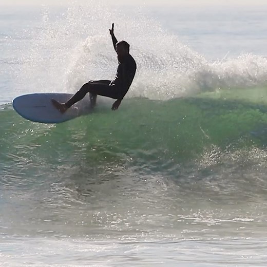 Channel Islands Surfboards on Instagram: "A taste of our new single-fin “midlength” design that’s a fun and fresh take on Al’s Tri Plane Hull bottom. These will arrive in shops soon, along with a custom built fin template and foil. We’ll have more details to share in the coming weeks! #ciTriPlaneHullSingle #ciSurfboards #TriPlaneHull @devon_howard #AlMerrick #BrittMerrick"