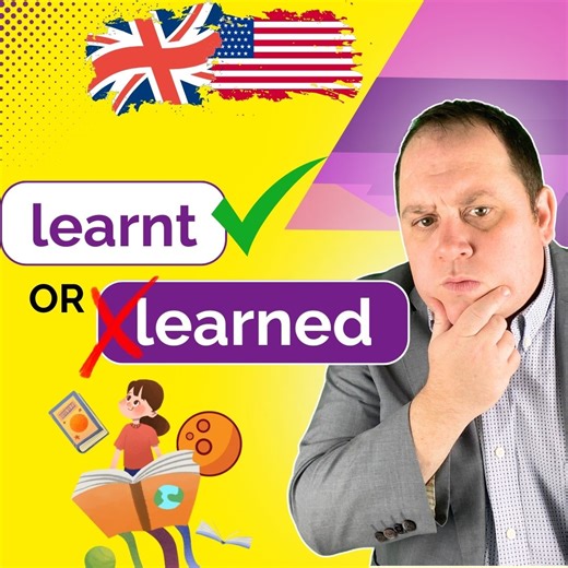 17K views · 2.1K reactions | Do you use 'learnt' or 'learned'? #LearnEnglish | English Lingo | Facebook