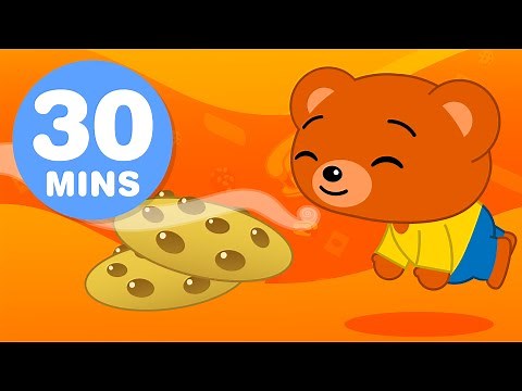 🐥 Plim Plim ♫ CARTOONS for Kids ♫ Full Episodes 🍪Delicious Cookies (30+ Min)