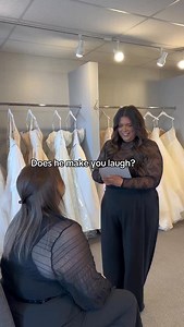 Well, does he? Just making sure that as your stylist we are setting the standards of how you should be treated 💋 Our shop is not only size inclusive with the curvy bride in mind, but we'll become besties by the end of your appointment. Being loved is being taken care of, and we love all our brides! 💕 #sizeinclusive #curvybride #curvybridal #bridalstylist #2026bride | Luxe Bridal