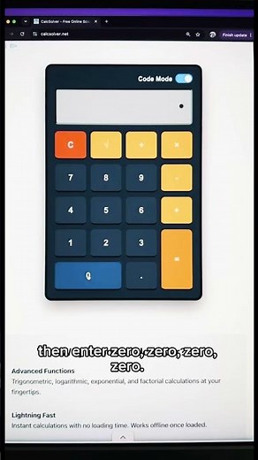 🧮 CalcSolver.net is a free online scientific calculator that solves everything