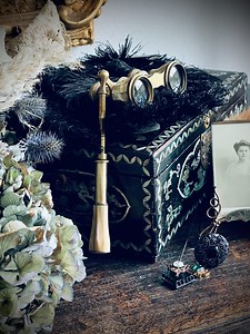 Opera Glasses, Extendable Theatre Glasses, Antique Binoculars From Around 1900 Made of Mother-of-pearl and Brass - Etsy UK