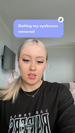 getting my eyebrows removed #fyp#eyebrowtattooremoval#eyebrows#eyebrowtattoo#tattoo#tattooremoval#foryou