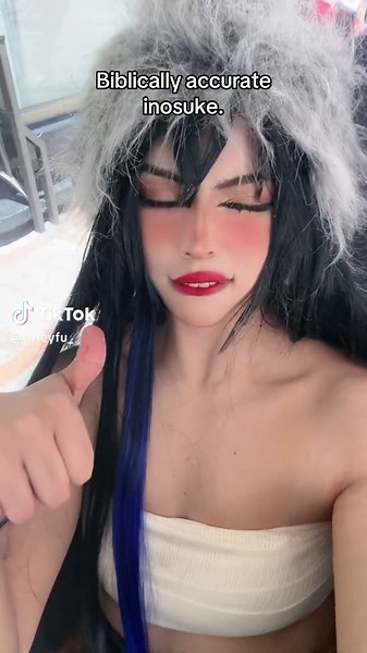 Biblically Accurate Inosuke | Gym Fitness Cosplay | Demon Slayer