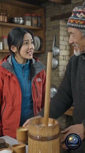 😱 Why Do Himalayan People Drink Butter Tea? 🏔️ | The Secret to Staying Warm 🇳🇵 #Shorts