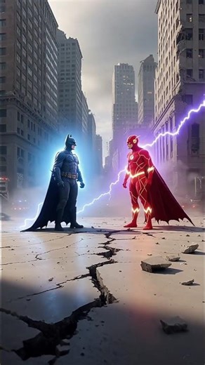 Batman x Flash = The Fastest Dark Knight Ever! 💥 #BatFlash #Batman #TheFlash #DCFusion