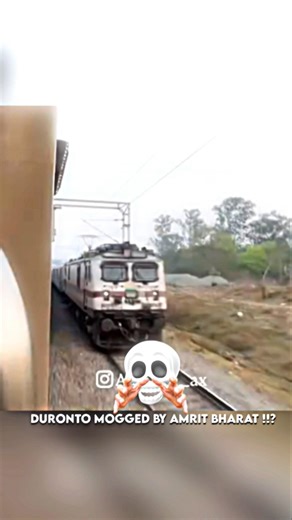 DURONTO MOGGED BY AMRIT BHARAT