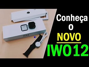 Conheça o Incrível relógio inteligente IWO 12 - 44mm a prova d'água smartwatch iwo 2019