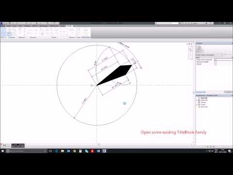Basic Parametric Revit Families - North Symbol