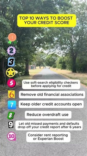 Top 10 ways to boost your credit score