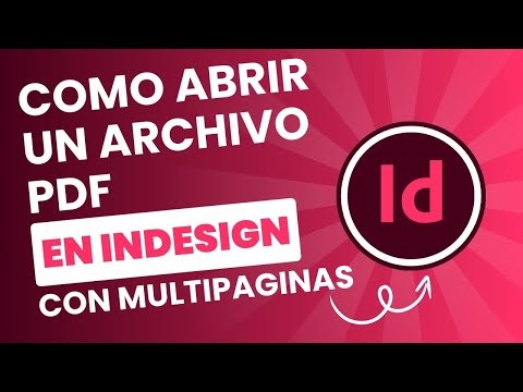 Cómo abrir un archivo PDF multipáginas en InDesign 1
