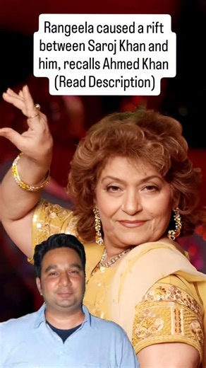 bollywood alert | Rangeela caused a rift between Saroj Khan and him, recalls Ahmed Khan The iconic romantic drama Rangeela is set to return to the big... | Instagram