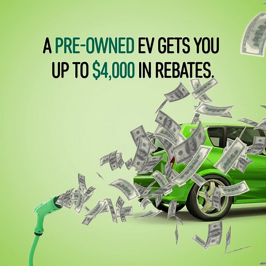 Receive up to $4,000 in rebates when you buy or lease a pre-owned electric vehicle. That’s right, rebates for a used EV! | Southern California Edison (SCE)