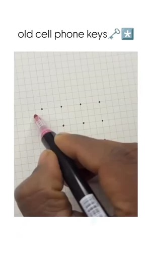 @ilike_funmemes on Instagram: "The X post showcases a 14-second timelapse video of a hand drawing the precise grid layout of an old Nokia-style cell phone keypad on graph paper with a pink marker, tapping into nostalgia for 2000s flip phones and T9 texting. Posted on January 10, 2026, it quickly gained 4.4 million views, 6,800 likes, and 346 replies, driven by the satisfying precision of connecting dots into button outlines, a common ASMR trigger for pattern enthusiasts. Indonesian replies domin