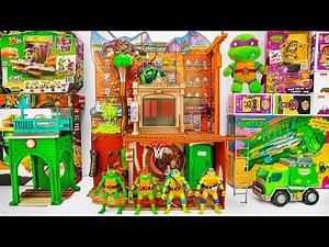 Teenage Mutant Ninja Turtles Unboxing | Teenage Mutant Ninja Turtles Sewer Lair Playset ASMR