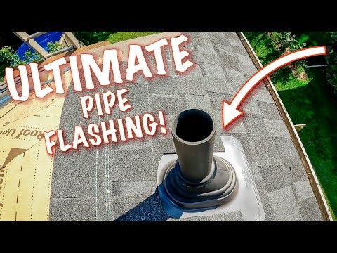 Working with the ULTIMATE Pipe Flashing!