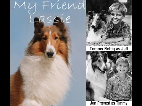 My friend, Lassie. by Randy Andrew. Featuring: Tommy Rettig & Jon Provost