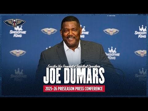 Joe Dumars 2025-26 Preseason Press Conference | New Orleans Pelicans
