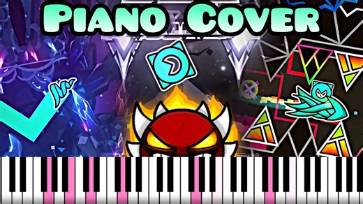 Geometry Dash Piano Cover Playlist ｜ Extreme Demon Edition [4K]