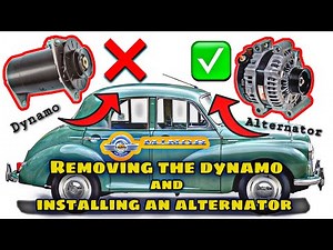 Rebuild Your Morris Minor: See What Happens When We Swap the Dynamo for an Alternator!