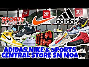 ADIDAS,NIKE AT SPORTS CENTRAL SM MALL OF ASIA PROMOS AND NEW RELEASED UPDATE 2021 DAMING COLORWAYS!