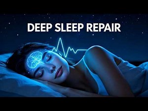 DEEP SLEEP IN 10 MINUTES • Schumann Hz + Delta + 96Hz Body Reset • All Night Healing • NO ADS