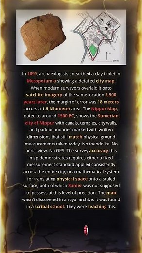Ancient Nippur Map Surveyed Without any Known Instrument