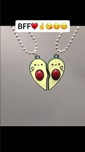 Share with your bestie 🥰🫶 BFF Necklace, Bracelet, Ring, Gift for Best Friend #bff #gift #besties