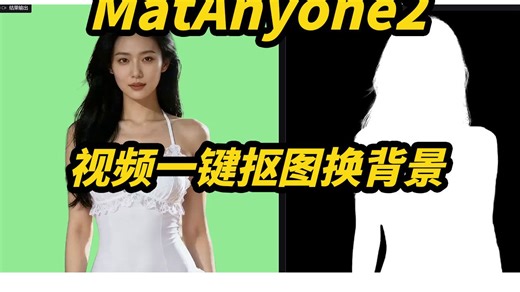 MatAnyone2,视频图片一键去背,换背景,8G显存可用,智能提取前景主体,支持GPU和纯CPU推理,绿幕生成器