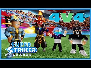 4V4 PRO MATCH ft. LePunisher74 and Friends! | Roblox Super Striker League