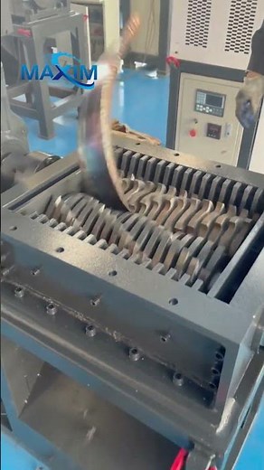 Waste Metal Sheet Shredder | Heavy Duty Scrap Steel Recycling Machine