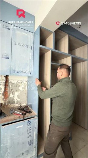 7x12 modular kitchen design at Cityspace Hattiban