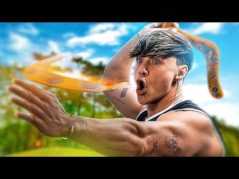 Apprendre à LANCER un BOOMERANG (ça revient vraiment ?? ) 🪃