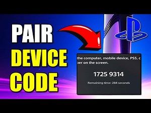 How to PAIR Device with CODE for Remote Play on PS5 Console (Best Method)