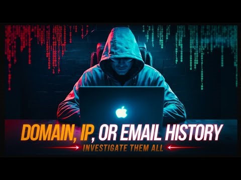 Investigate Domain - IP - Email History | OSINT Tools & Ethical Hacking - Class 18