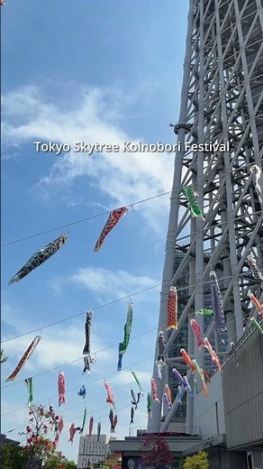 Tokyo Sky tree Koi nobori