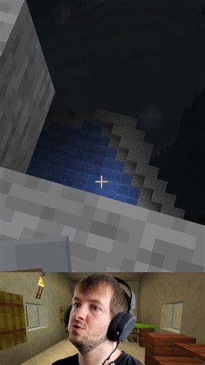I've found a gigantic cave in Minecraft