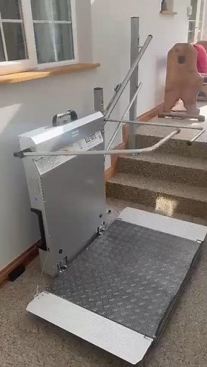 Elevate Inclined Platform Stairlift in a Residential Home — Domestic Staircase Access UK