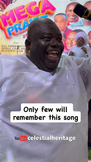 3K views · 79 reactions | Only few will remember this song . @harmonyvoicesent at Mega Praise 2025 . ⛪️ The C&S God Of Solution International Ministry Host: Prince E. A. Fashade #celestialheritage | Celestial Heritage | Facebook