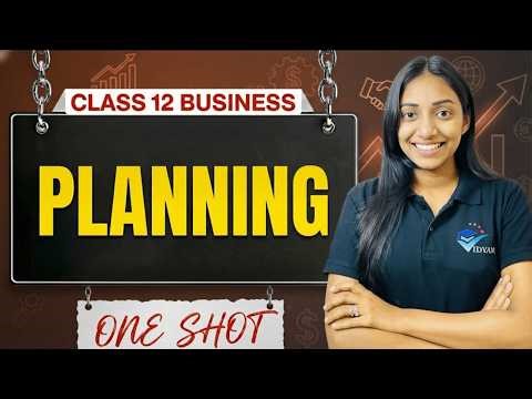 PLANNING ONE SHOT | CH-4 BST | 12 BUSINESS STUDIES | VIDYAM | ANSHITA JINDAL