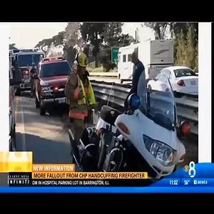 CHP officer handcuffs Chula Vista Firefighter caught on camera by CBS 8. | RED STATE Highlight