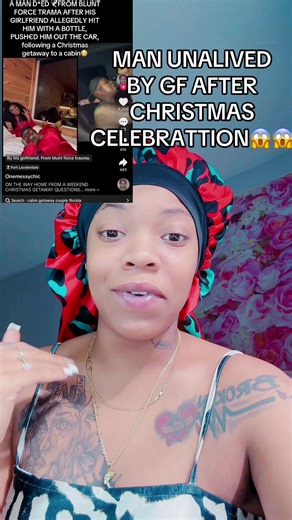 Man unalived by gf after Christmas celebration 😱😱#christmas #news #tragic #storytime #storytelling