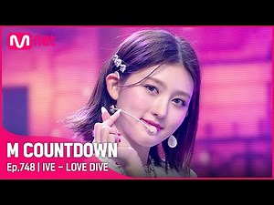[IVE - LOVE DIVE] #엠카운트다운 EP.748 | Mnet 220414 방송