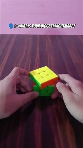 Cuber's Biggest Nightmare 💀 #rubikscube #shorts #bome #talwiinder #crazilyfunny