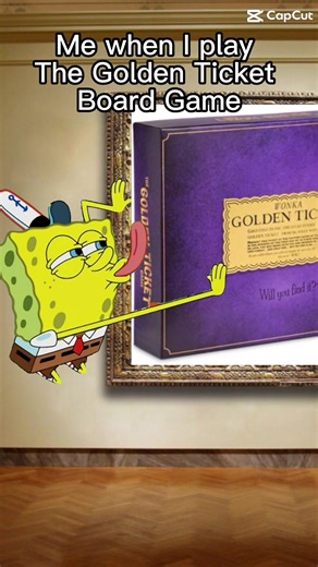 The Golden Ticket Game Willy Wonka and the Chocolate Factory Board Game. #boardgames #cardgame #boardgamereview #firstplayertoken