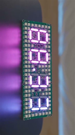 LX 24 Matrix | Portable ESP32-S3 LED Display | Music Reactive | Wireless Control
