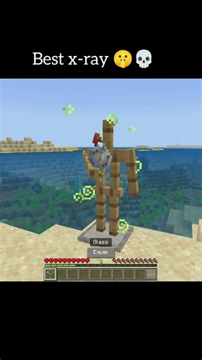 best x-ray hack in Minecraft 🤫💀#minecraft #shorts