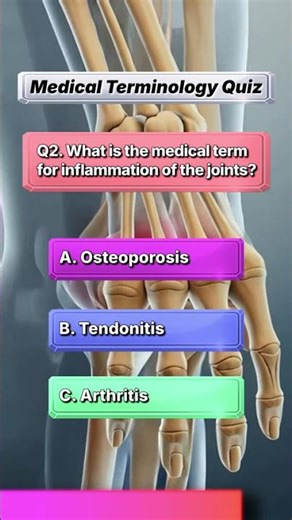 Medical Terminology Quiz | Test Your Knowledge