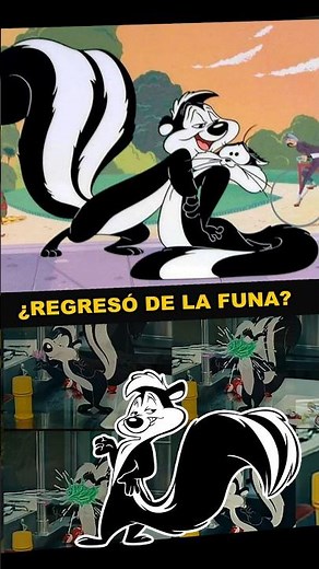 ¡El regreso secreto de PEPE LE PEW! #shorts #shortsvideo #coyotevsacme