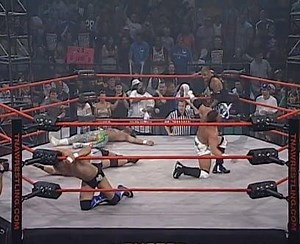 74K views · 958 reactions | Kazarian destroys Christopher Daniels with an UNBELIEVABLE cutter from the truss at Victory Road 2007, available NOW on Global Wrestling Network. Ultimate X returns on January 6th at Homecoming! #IMPACTHomecoming #UXFlashback | TNA Wrestling | Facebook